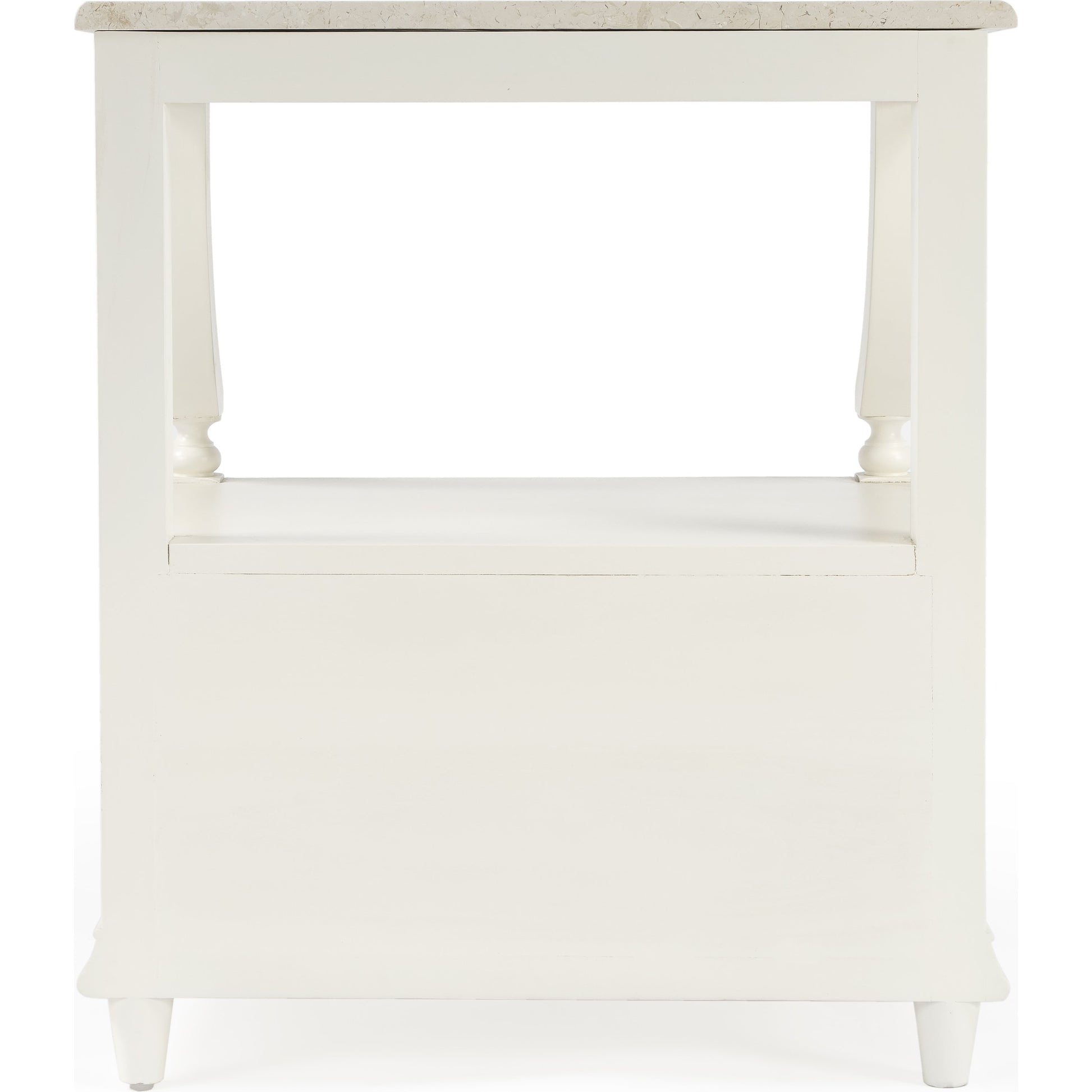 Danielle Nightstand by Butler Specialty Company. Made from marble, mahogany wood, mdf, mahogany veneer in a traditional style.