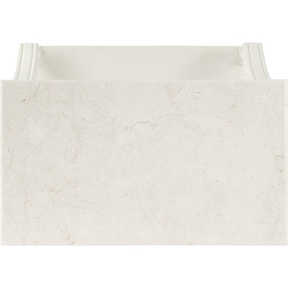 Danielle Nightstand by Butler Specialty Company. Made from marble, mahogany wood, mdf, mahogany veneer in a traditional style.