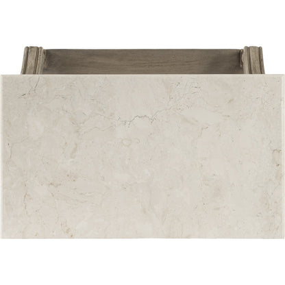 Danielle Nightstand by Butler Specialty Company. Made from marble, mahogany wood, mdf, mahogany veneer in a traditional style.
