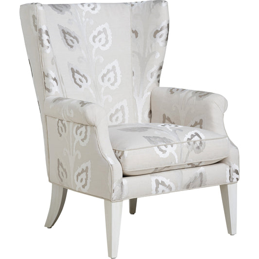 Newton Wing Chair by Lexington in whitewash. Made from unique in a transitional style.