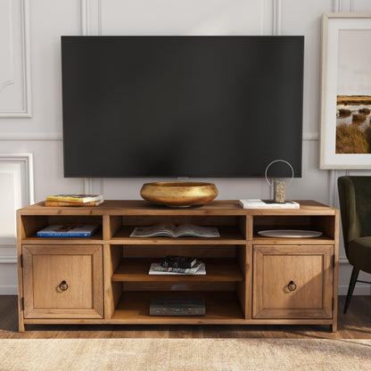Lark TV Stand by Butler Specialty Company in natural wood. Made from acacia, mdf, acacia veneer in a modern style.