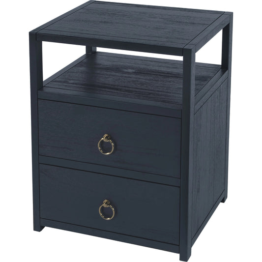 Lark Nightstand by Butler Specialty Company. Made from acacia wood, mdf, acacia veneer in a modern style.