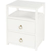 White / D 17" / W 21" / H 26"