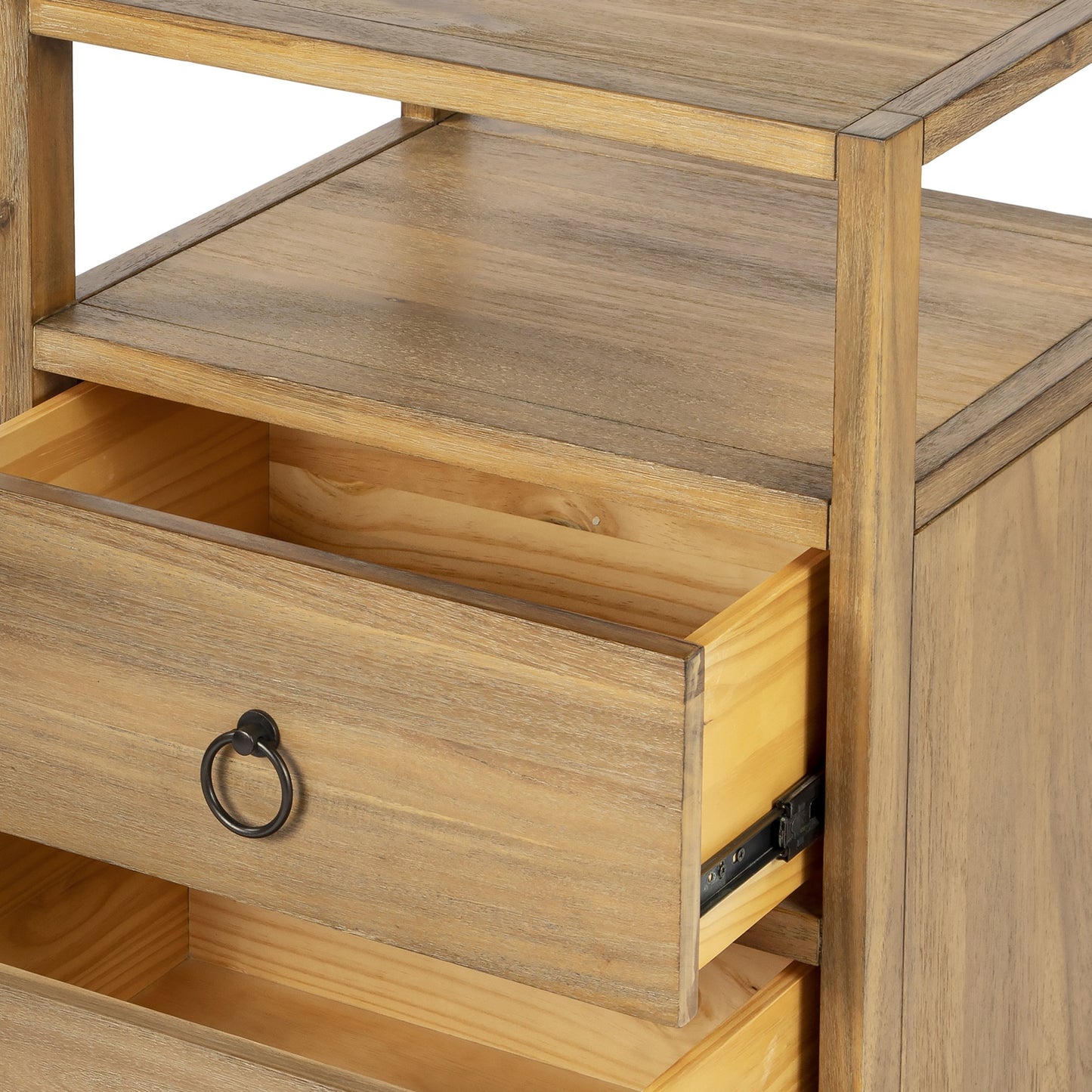 023 SI-1822326 | Closeup | Lark 2-Drawer Nightstand by Butler Specialty Company. Made from unique in a modern style.