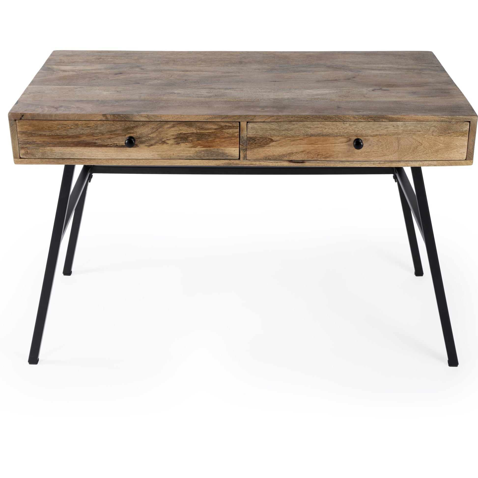 Reison Desk by Butler Specialty Company in light brown. Made from iron, mango wood in a modern style.