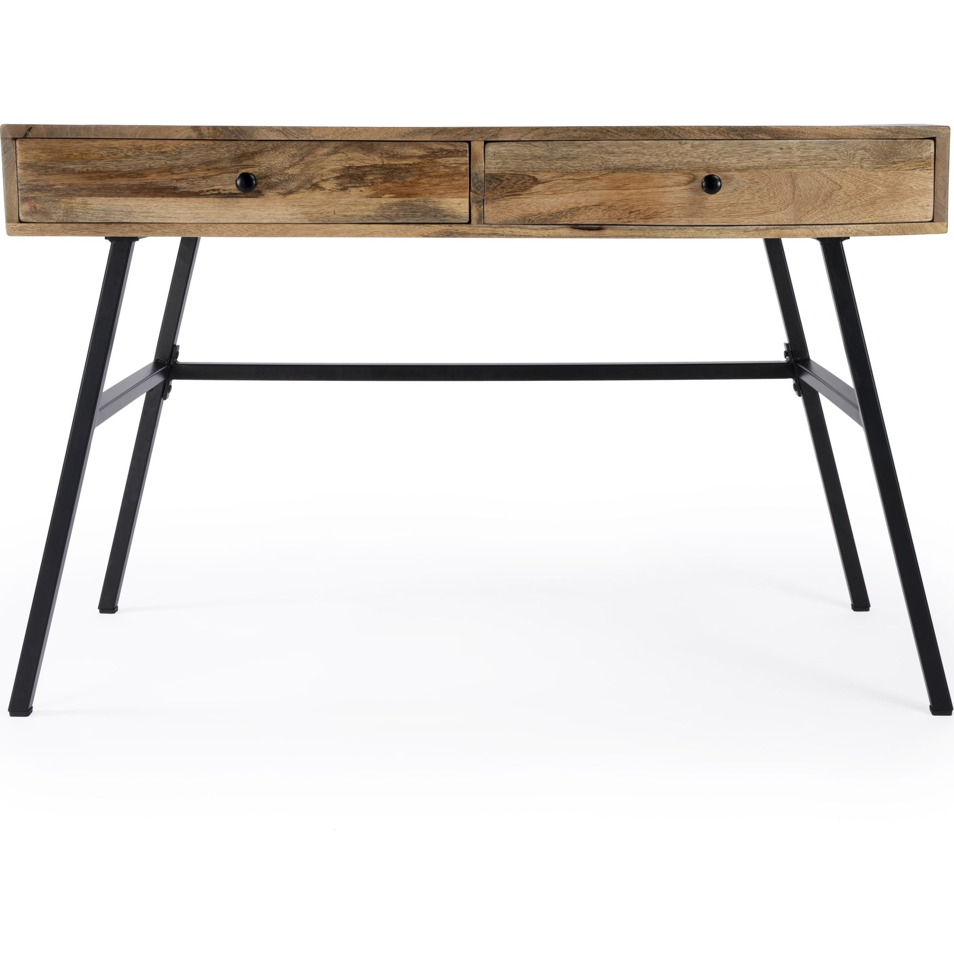 Reison Desk by Butler Specialty Company in light brown. Made from iron, mango wood in a modern style.