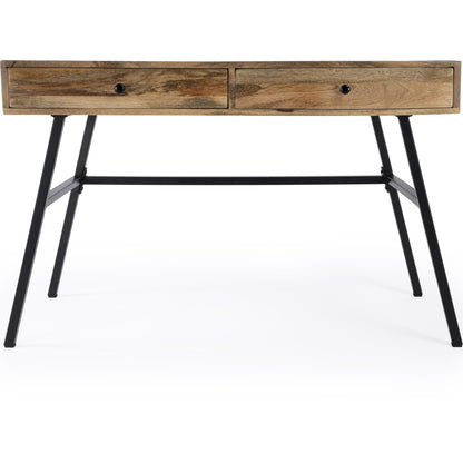 Reison Desk by Butler Specialty Company in light brown. Made from iron, mango wood in a modern style.