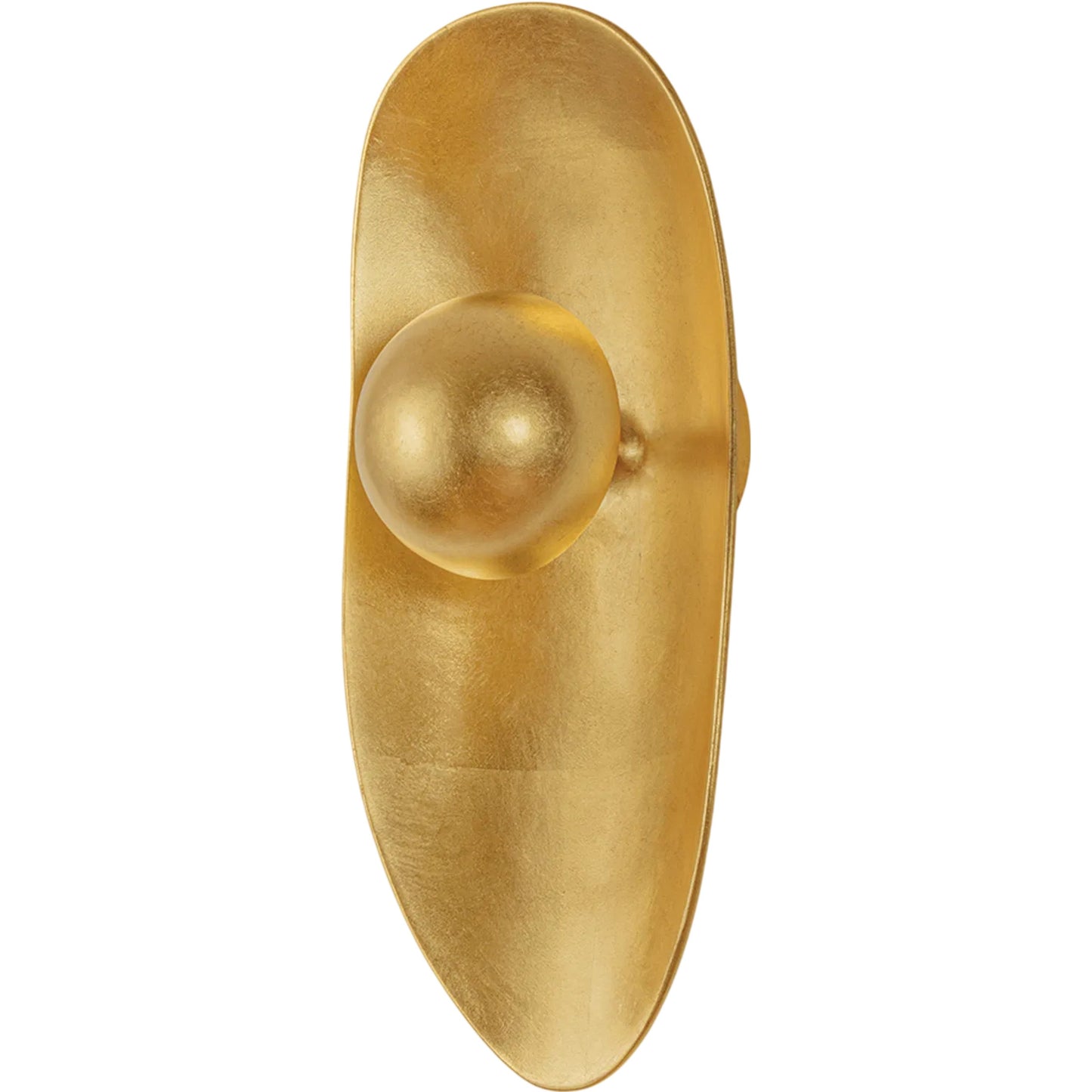 001 SI-2472556 | Primary Silo | Meena Wall Sconce by Corbett in vintage gold leaf. Made from unique in a transitional style.