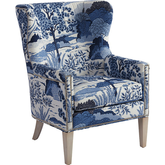 Avery Wing Chair by Lexington. Made from unique in a cottage & farmhouse style.