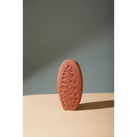 Poppy Budvase 2 by Accent Decor in terracotta. Made from ceramic in a unique style.