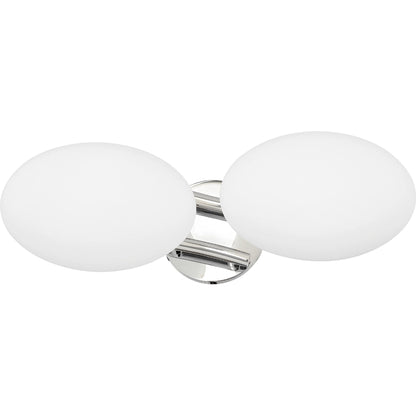 Wagner Vanity Light by Hudson Valley. Made from brass in a modern style.