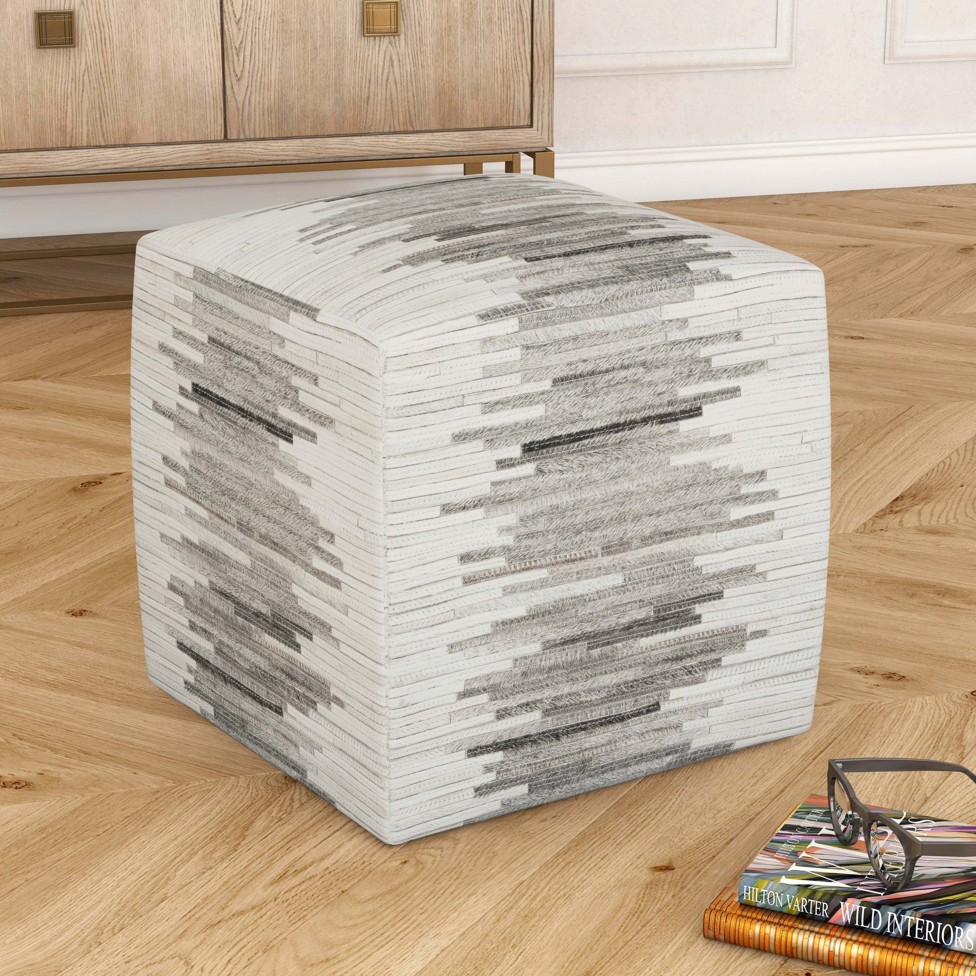 Victorian Pouffe by Butler Specialty Company. Made from unique in a rustic style.