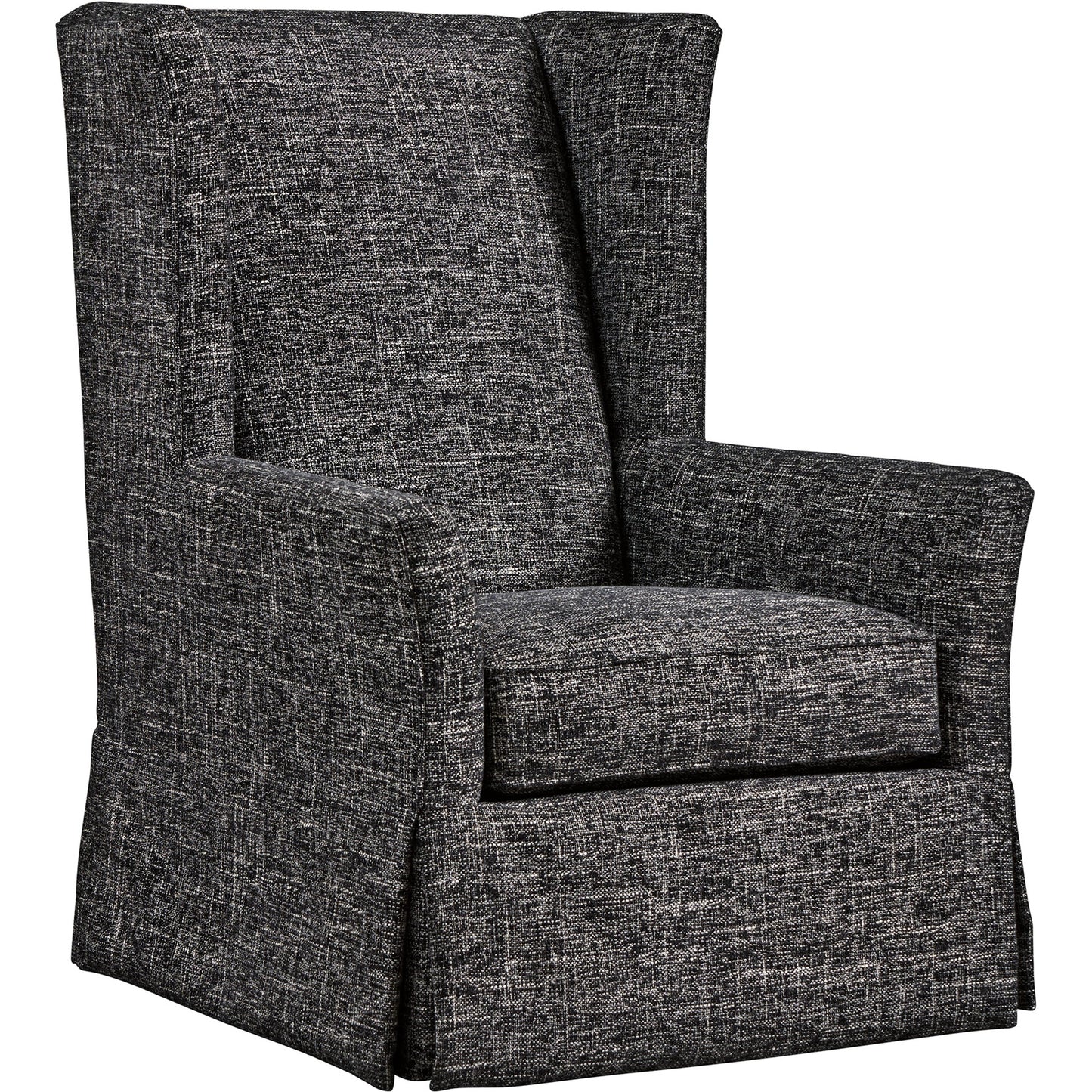 001 SI-1962989 | Primary Silo | El Moro Swivel Chair by Barclay Butera in black. Made from unique in a modern style.