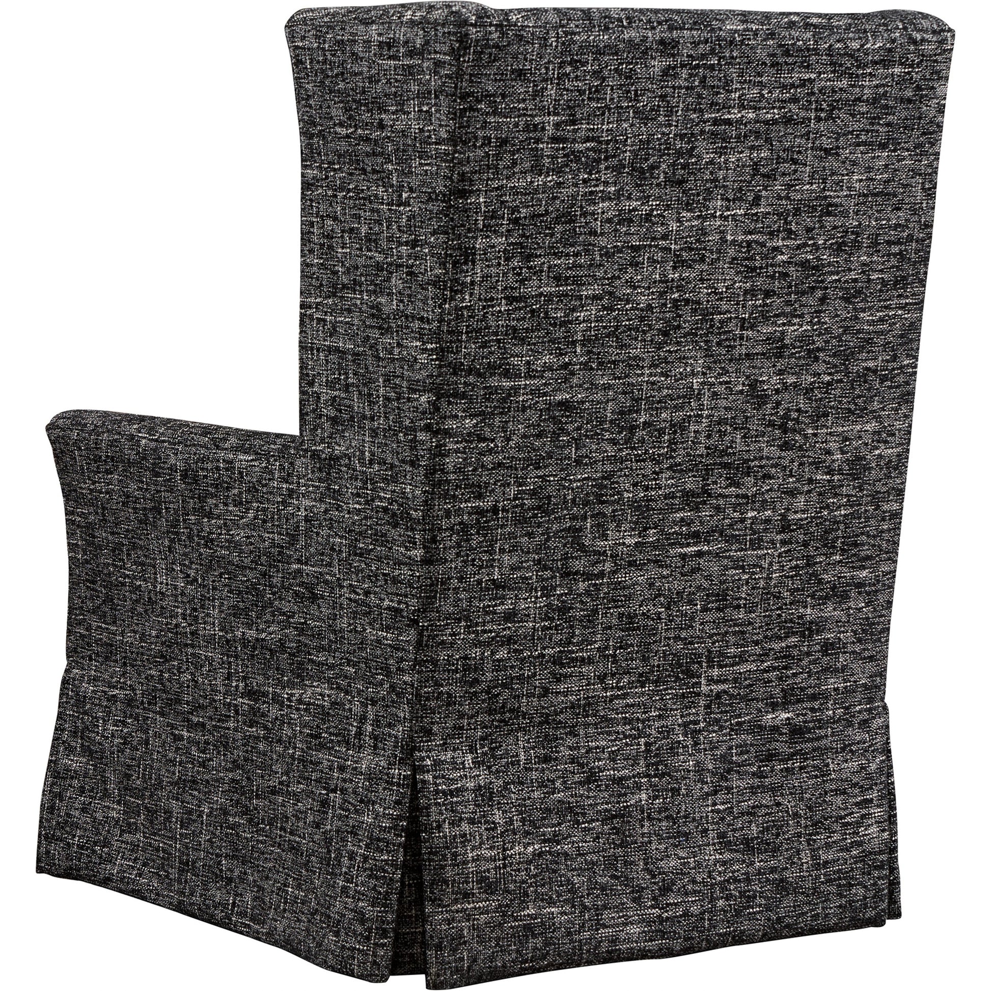 El Moro Swivel Chair by Barclay Butera in black. Made from unique in a modern style.