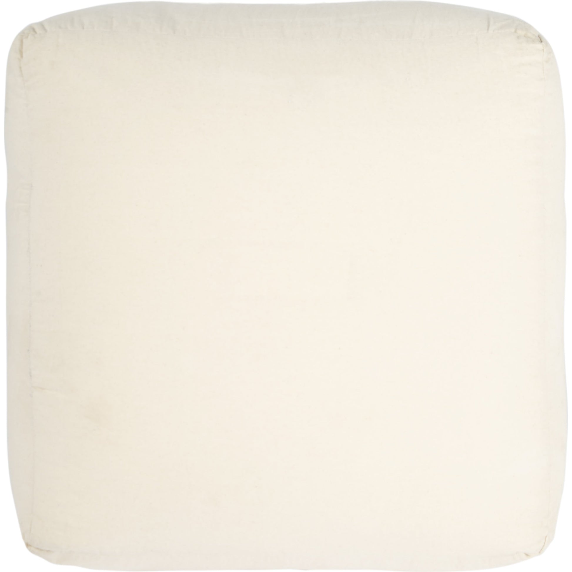 Fernandos Pouffe by Butler Specialty Company in cream,ivory and beige diamond. Made from cotton, wool, thermocol beans in a modern style.