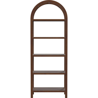 Aila Etagere by Butler Specialty Company in brown and walnut. Made from mdf, walnut veneer,rubberwood in a modern style.