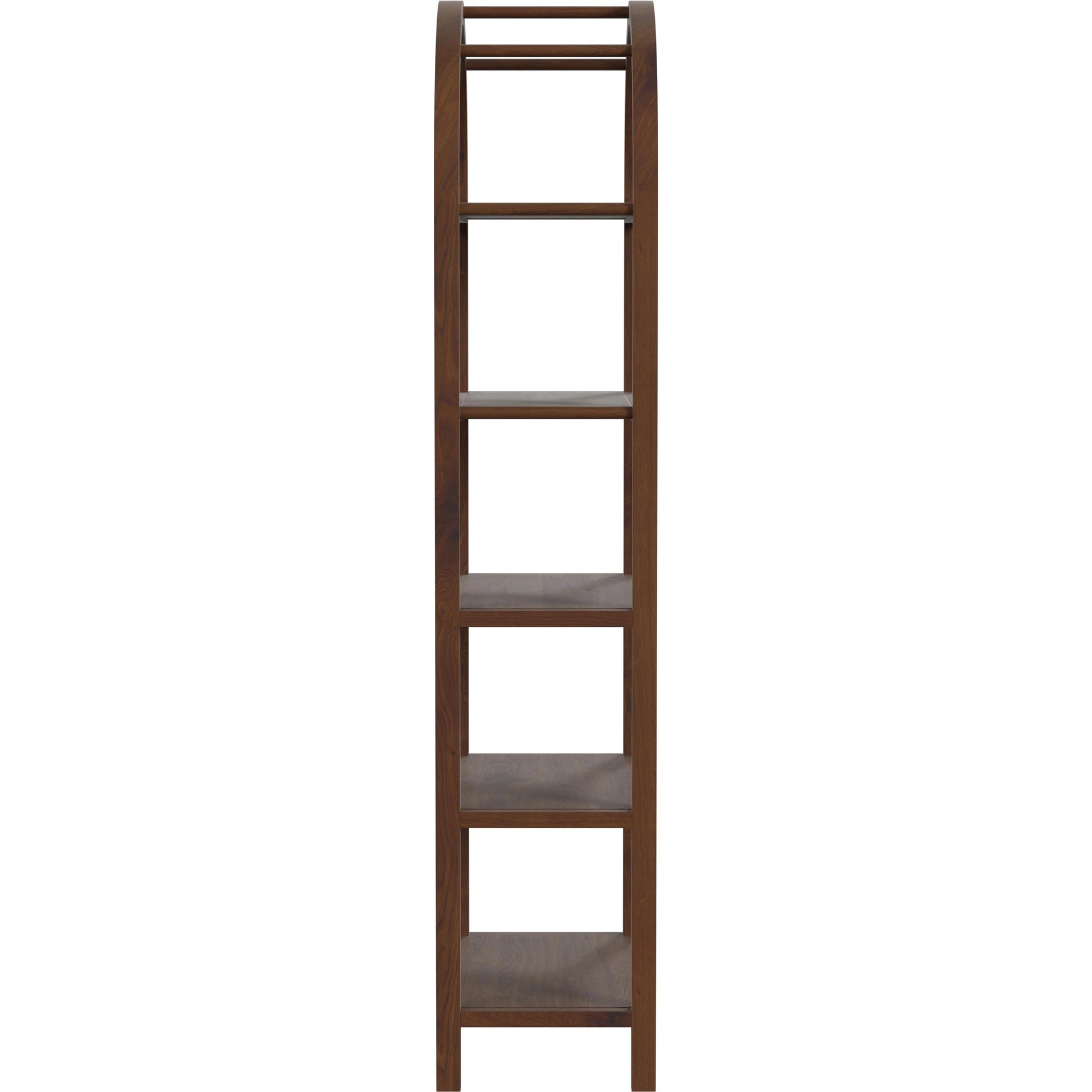 Aila Etagere by Butler Specialty Company in brown and walnut. Made from mdf, walnut veneer,rubberwood in a modern style.