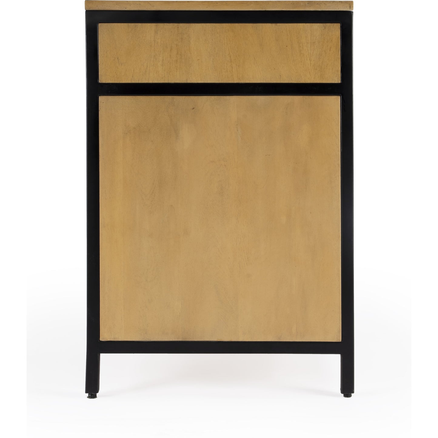 004 SI-1822290 | Additional Silo | Hans Desk by Butler Specialty Company in natural. Made from mango wood, gamelina veneer, mdf, iron, bronze in a modern style.