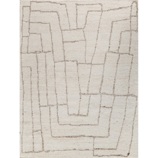 Tahoe 5557 Rug by Exquisite Rugs in white, beige. Made from new zealand wool in a unique style.