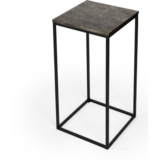 Lacrossa End Table by Butler Specialty Company. Made from iron, carb certified mdf, aluminum metal sheet in a modern style.