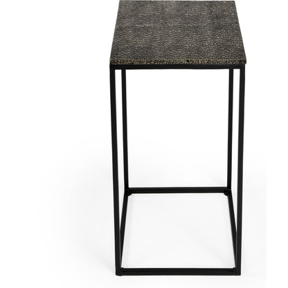 Lacrossa End Table by Butler Specialty Company. Made from iron, carb certified mdf, aluminum metal sheet in a modern style.