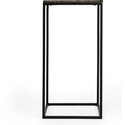 Lacrossa End Table by Butler Specialty Company. Made from iron, carb certified mdf, aluminum metal sheet in a modern style.
