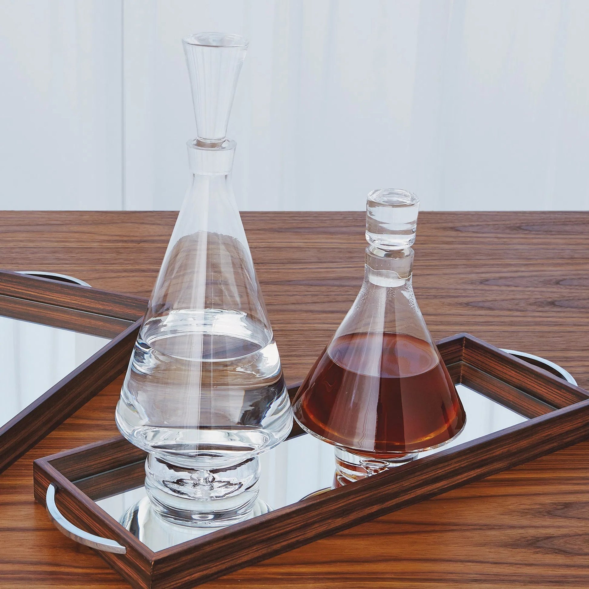 Fat Bottom Decanter by Global Views. Made from glass in a modern style.