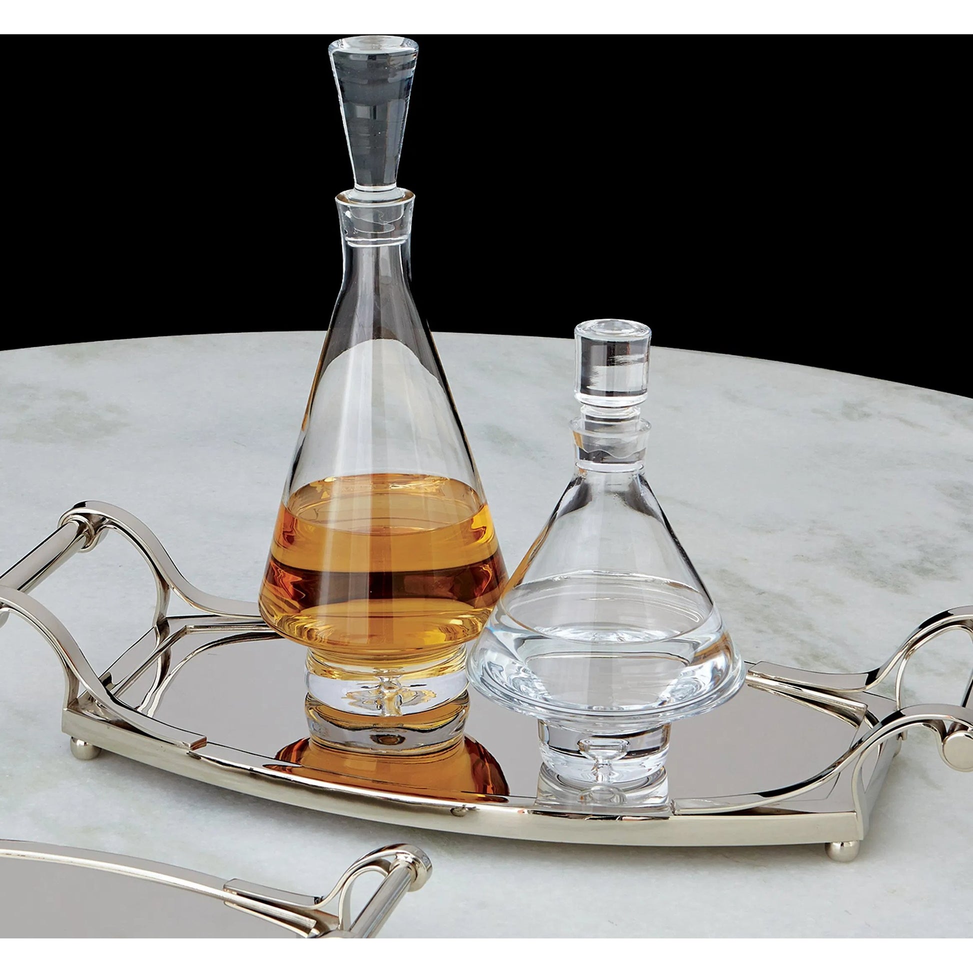 Fat Bottom Decanter by Global Views. Made from glass in a modern style.