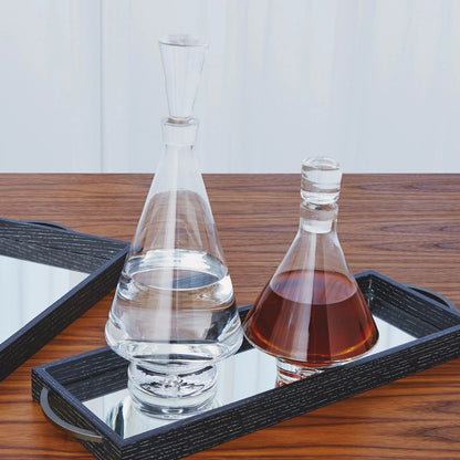 Fat Bottom Decanter by Global Views. Made from glass in a modern style.