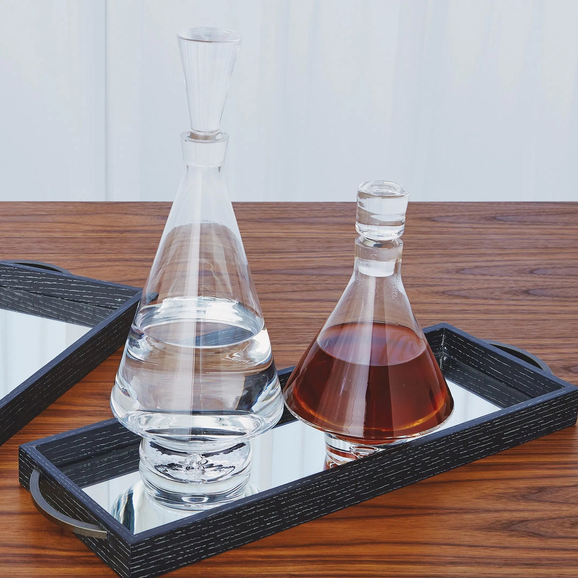 Fat Bottom Decanter by Global Views. Made from glass in a modern style.