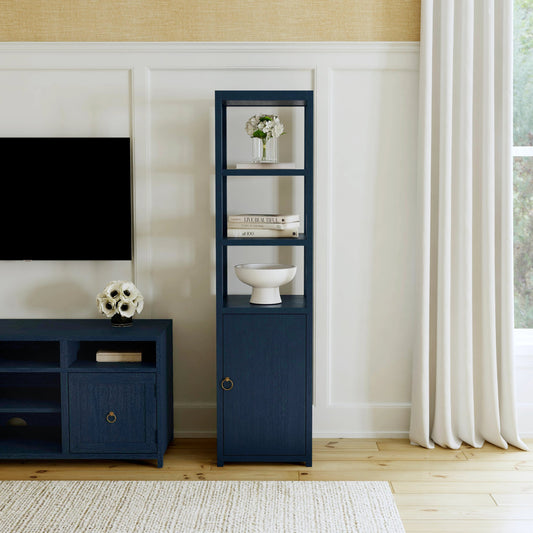 Lark 3-Tier Etagere Bookcase by Butler Specialty Company. Made from solid acacia wood, acacia veneer, mdf in a modern style.