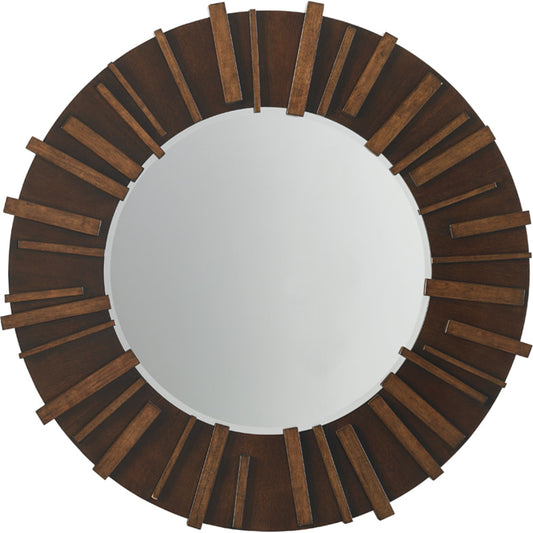 Kobe Round Mirror by Tommy Bahama Home. Made from unique in a eclectic & global style.