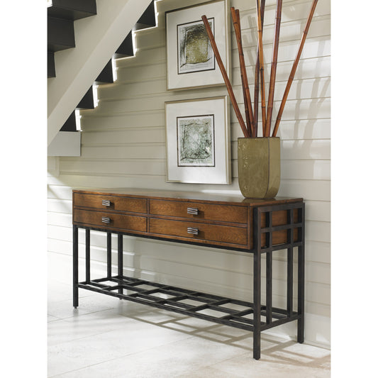 Saipan Sideboard by Tommy Bahama Home. Made from unique in a rustic style.