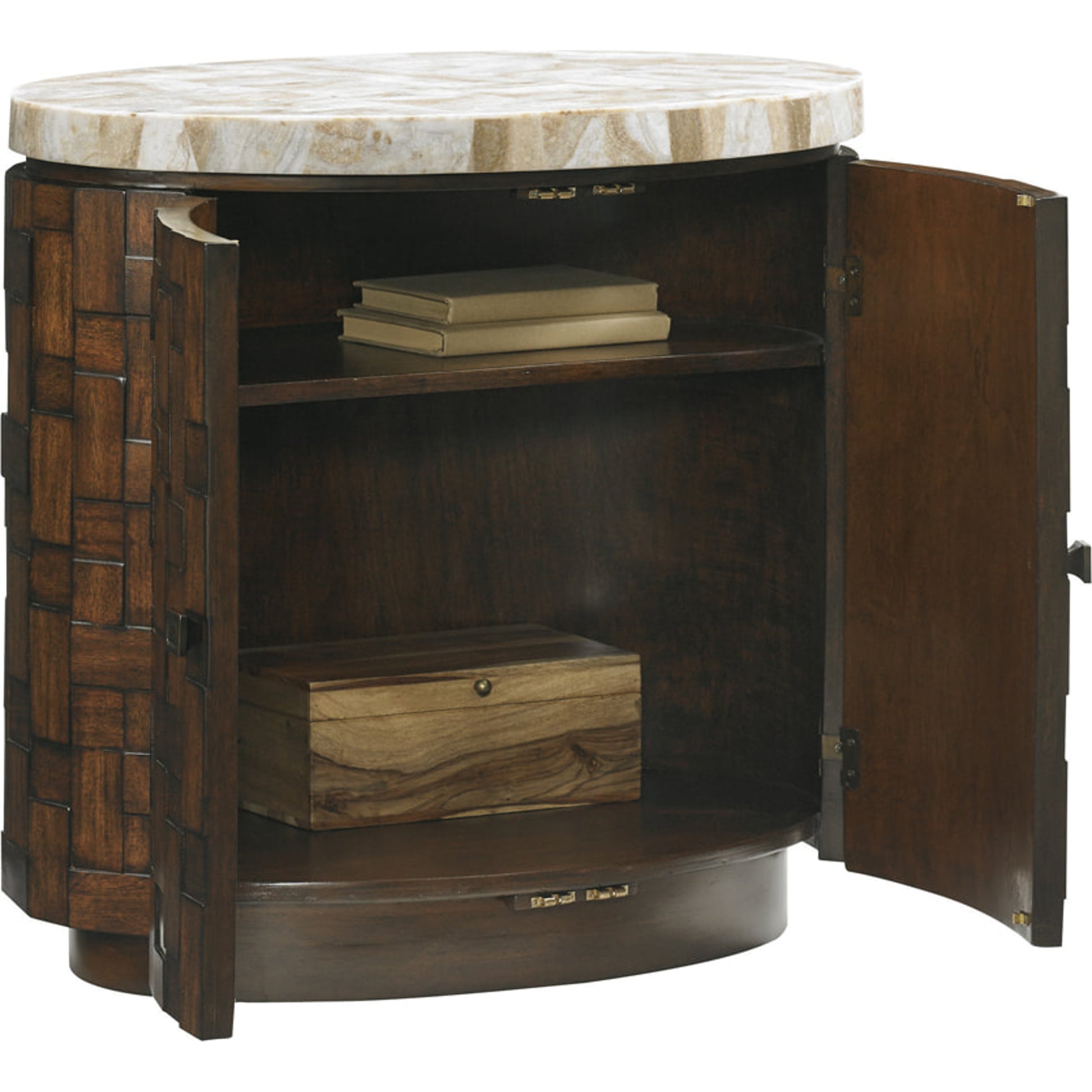 Banyan Oval Accent Table by Tommy Bahama Home. Made from unique in a coastal style.