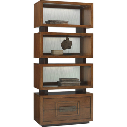 Tonga Tiered Bookcase by Tommy Bahama Home. Made from unique in a modern style.
