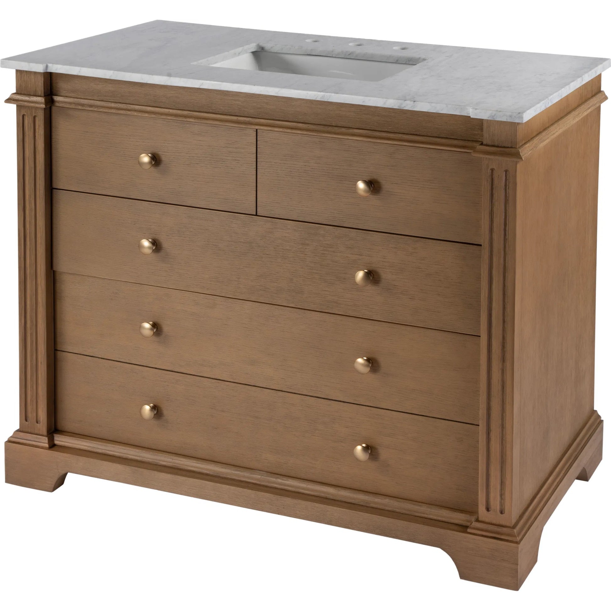 Rachelle 42" Bathroom Vanity Set by Butler Specialty Company. Made from mdf, acacia, acacia veneer, ceramic, carrara marble in a unique style.