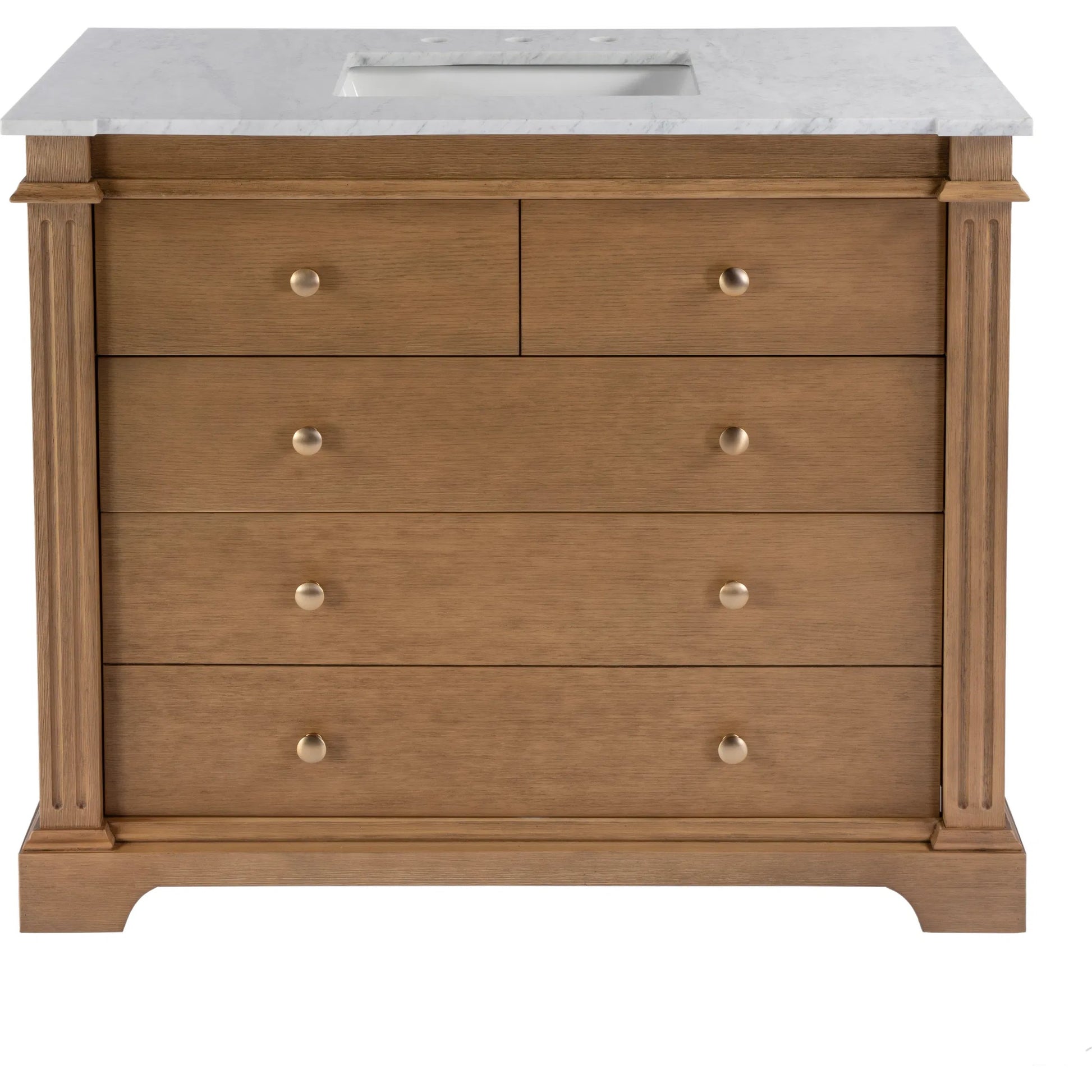 Rachelle 42" Bathroom Vanity Set by Butler Specialty Company. Made from mdf, acacia, acacia veneer, ceramic, carrara marble in a unique style.