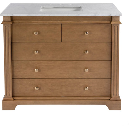 Rachelle 42" Bathroom Vanity Set by Butler Specialty Company. Made from mdf, acacia, acacia veneer, ceramic, carrara marble in a unique style.