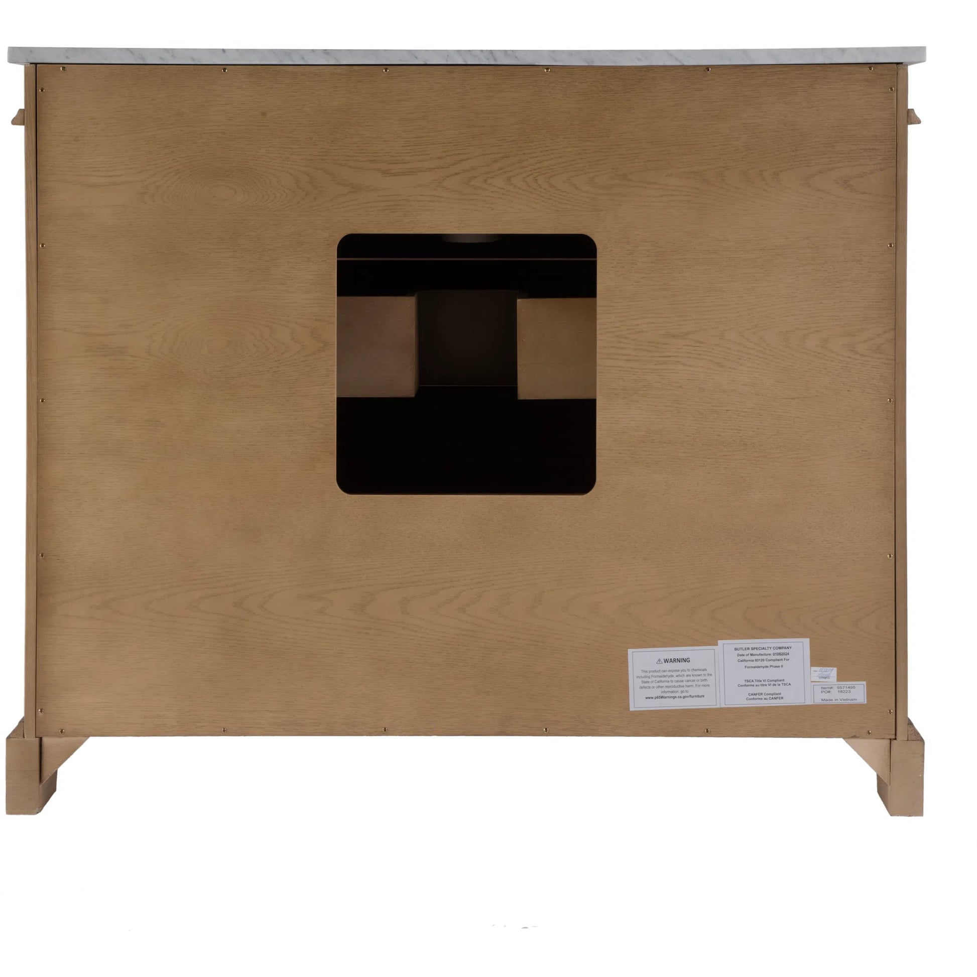 Rachelle 42" Bathroom Vanity Set by Butler Specialty Company. Made from mdf, acacia, acacia veneer, ceramic, carrara marble in a unique style.