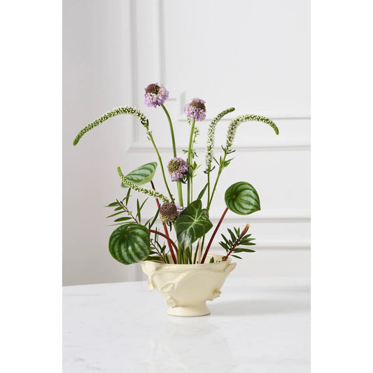 Bianca Compote by Accent Decor in off, white. Made from ceramic in a unique style.