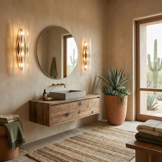 AURORA-4 Light Sconce by Varaluz in gold. Made from steel, glass in a unique style.