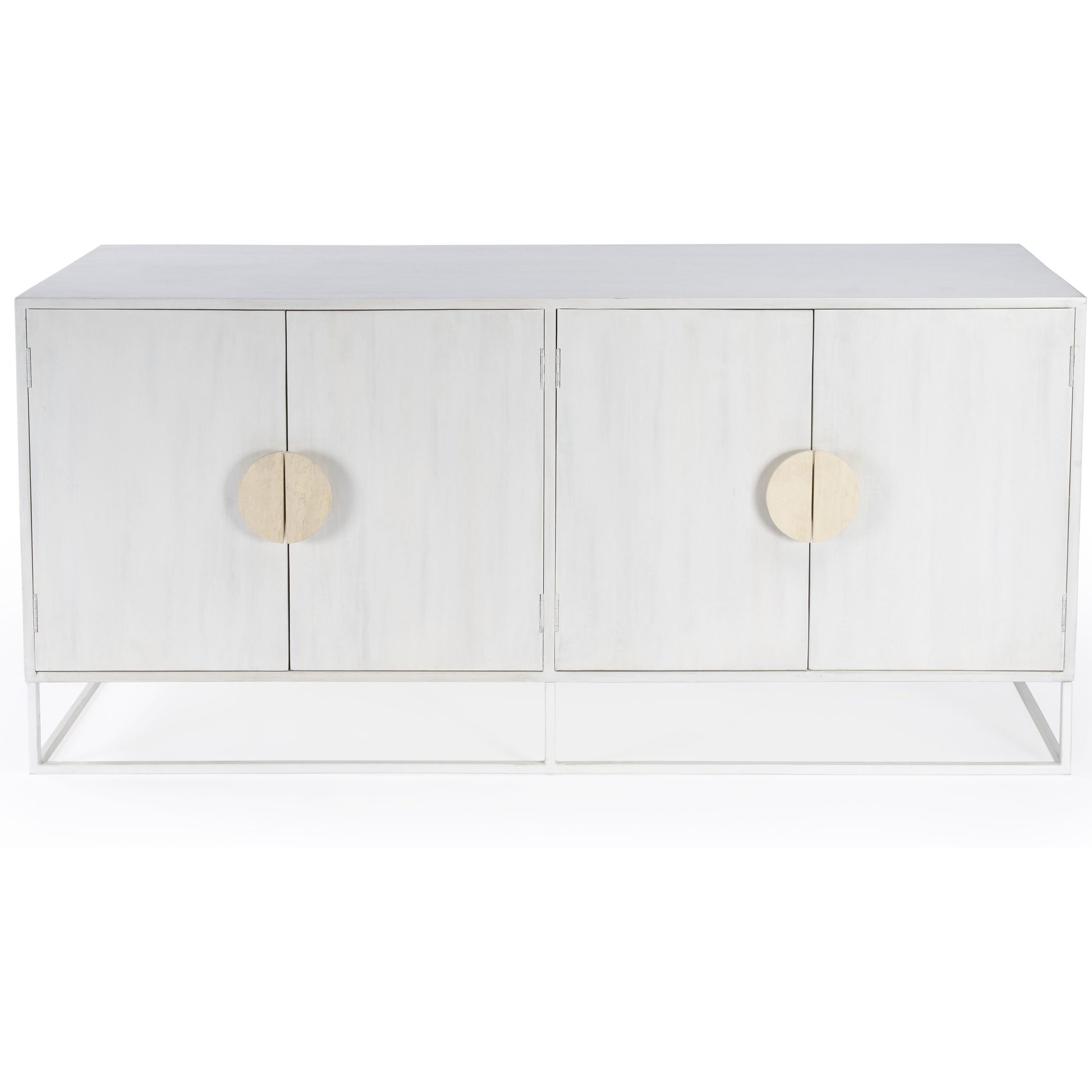 Lennasa Sideboard by Butler Specialty Company in white. Made from mando wood, mdf, iron in a modern style.