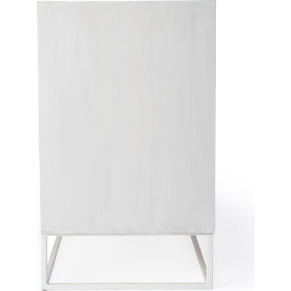Lennasa Sideboard by Butler Specialty Company in white. Made from mando wood, mdf, iron in a modern style.