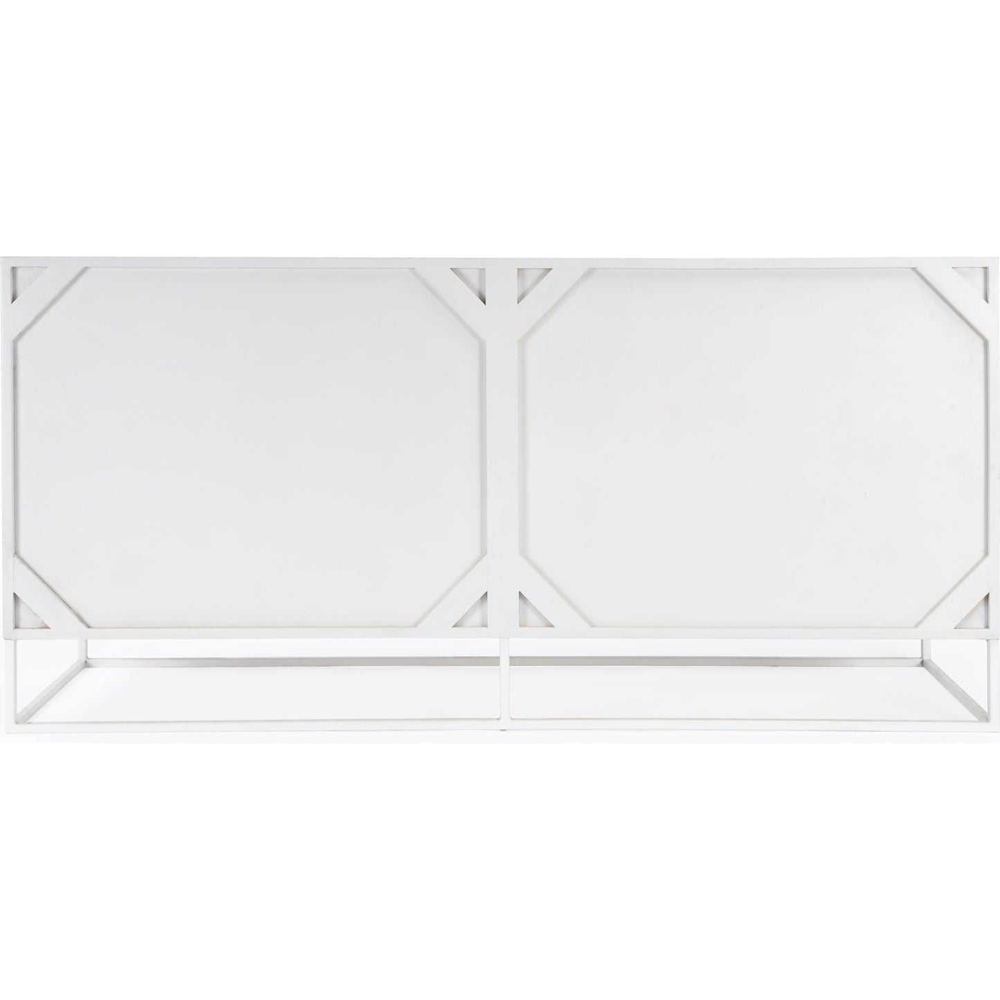 004 SI-1822331 | Additional Silo | Lennasa Sideboard by Butler Specialty Company in white. Made from mando wood, mdf, iron in a modern style.