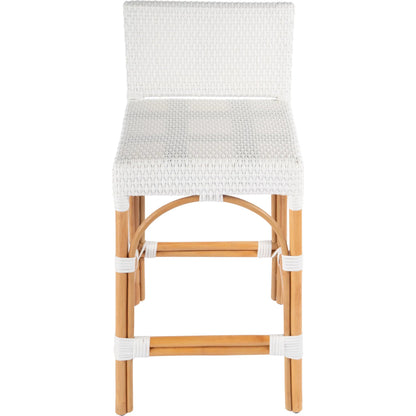 Serienna Counter Stool by Butler Specialty Company in blue. Made from unique in a coastal style.