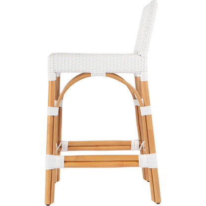 Serienna Counter Stool by Butler Specialty Company in blue. Made from unique in a coastal style.