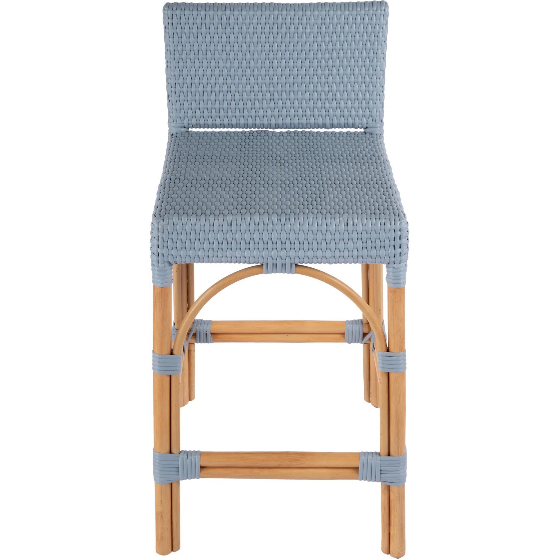 Serienna Counter Stool by Butler Specialty Company in blue. Made from unique in a coastal style.