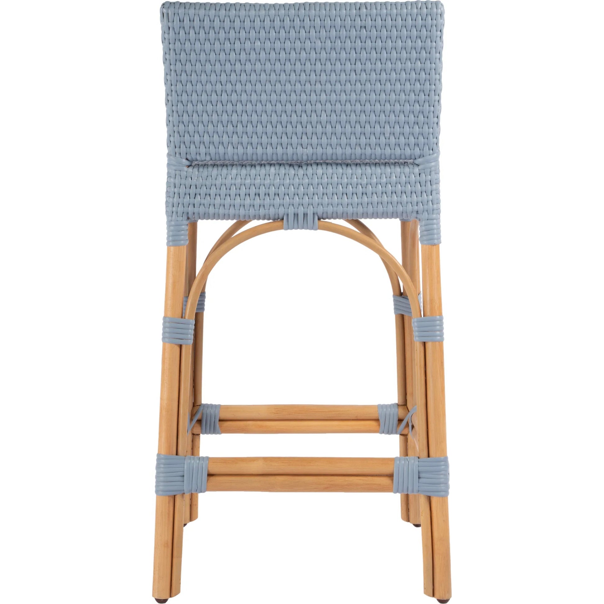 Serienna Counter Stool by Butler Specialty Company in blue. Made from unique in a coastal style.
