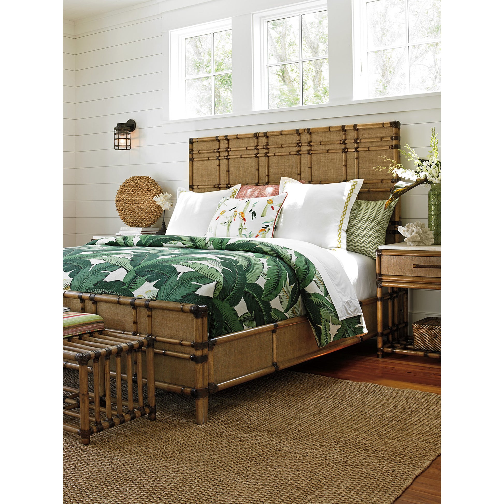 Coco Bay Panel Bed by Tommy Bahama Home. Made from unique in a coastal style.