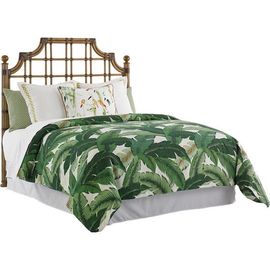 St. Kitts Rattan Headboard by Tommy Bahama Home. Made from unique in a coastal style.